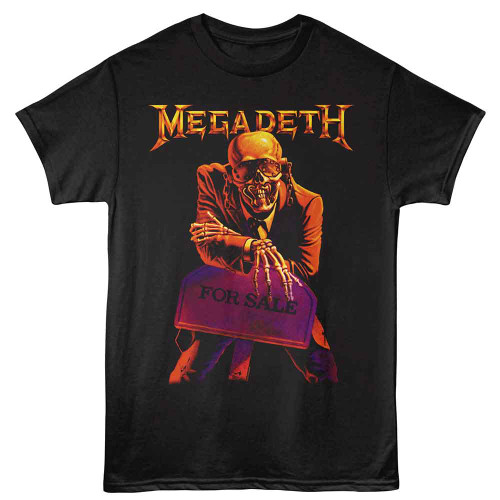 Megadeth For Sale Black T-Shirt