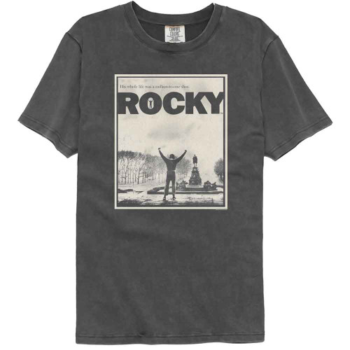 Rocky Name Repeat Pepper Comfort Color T-Shirt