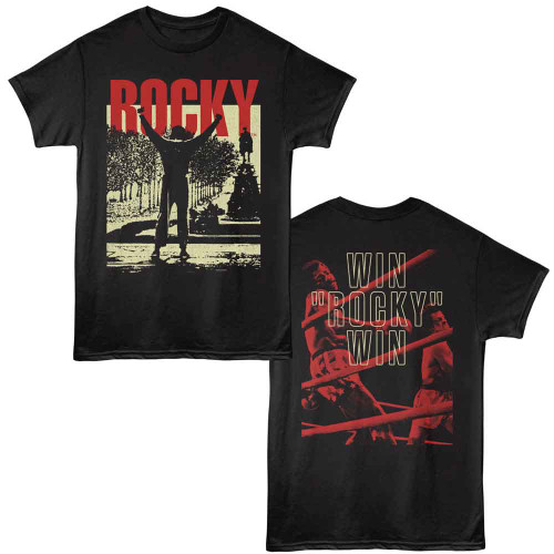 Rocky Win Rocky Win Black Adult T-Shirt