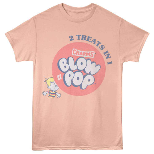 Tootsie Roll Two In One Peach T-Shirt