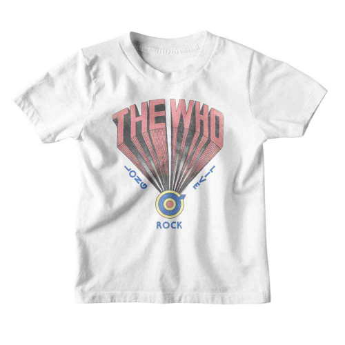 The Who Long Live Rock White Youth T-Shirt
