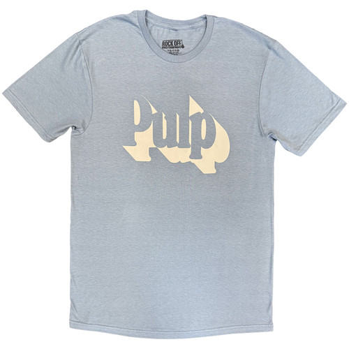 Pulp Unisex T-Shirt Classic Logo (Blue)