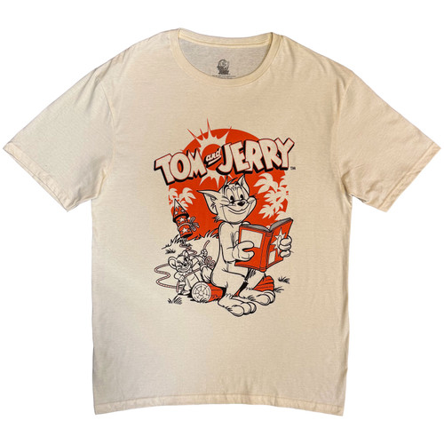 Tom & Jerry Unisex T-Shirt Rocket (Natural)