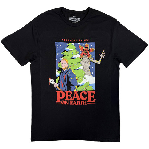 Stranger Things Unisex T-Shirt Funfair (Black)