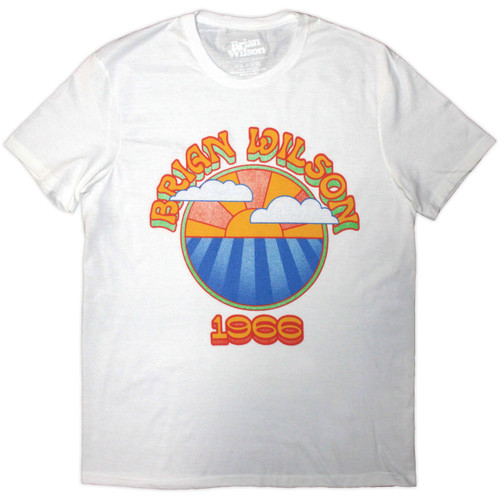 Brian Wilson Unisex T-Shirt Sunrise 1966 (White)