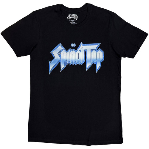 Spinal Tap Unisex T-Shirt Metallic Logo (Black)