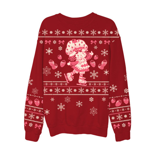 Strawberry Shortcake Snow Berry Junior Women's Sweatshirt