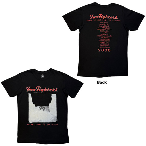 Foo Fighters Unisex Carbon T-Shirt The Colour & The Shape (Black