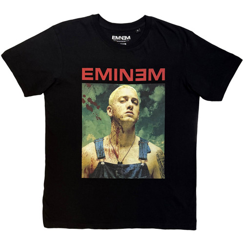 Eminem Unisex T-Shirt Bloody (Black)