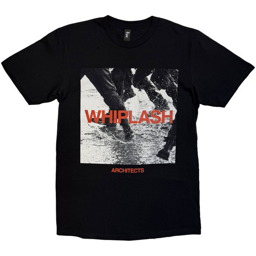 Architects Unisex T-Shirt Whiplash Single (Black) (Ex-Tour)