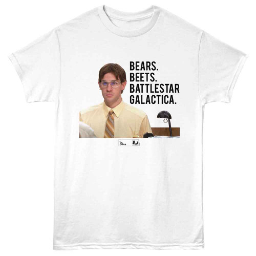The Office Bears White T-Shirt