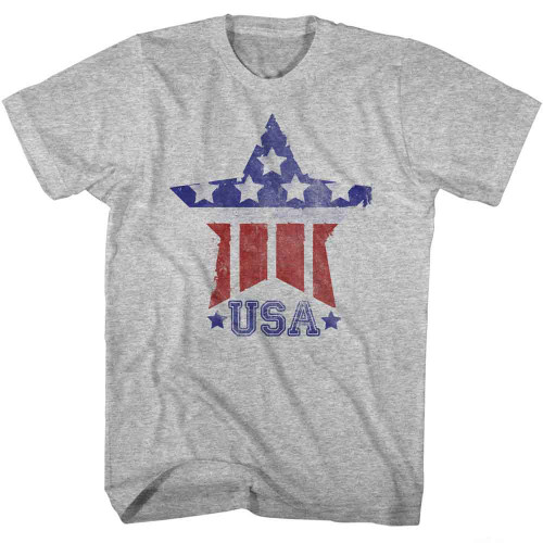 USA Collection Star Gray Heather T-Shirt