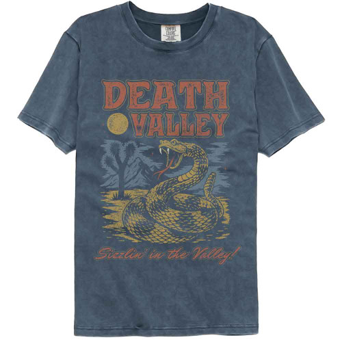 National Parks Rattlesnake Denim Comfort Colors T-Shirt