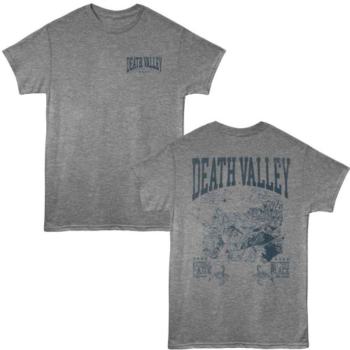 National Parks Hottest Place Graphite Heather T-Shirt