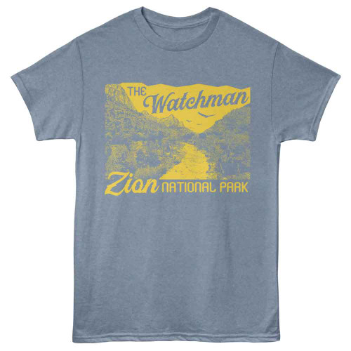 National Parks Watchman Indigo Heather T-Shirt