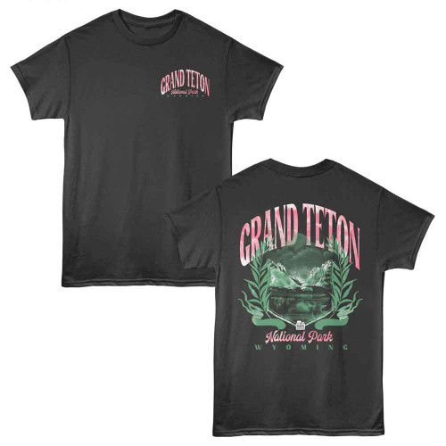 National Parks Grand Teton Smoke Reg T-Shirt
