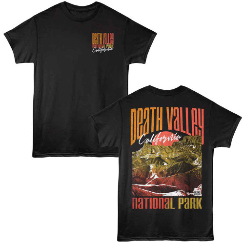 National Parks Death Valley Cali Black T-Shirt