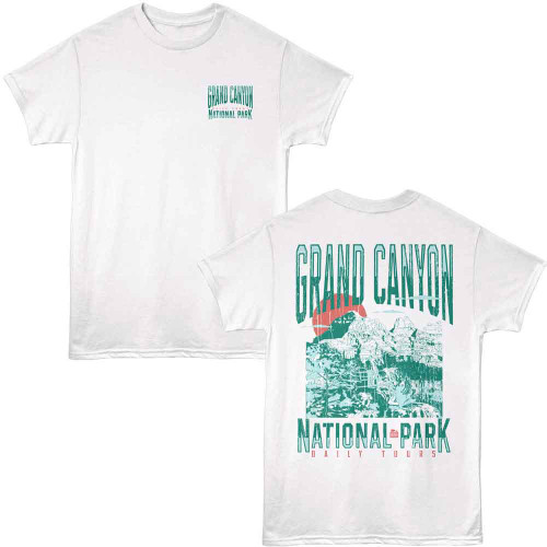 National Parks Grand Canyon Tours F B White T-Shirt