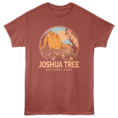 National Parks Joshua Tree Terracotta T-Shirt