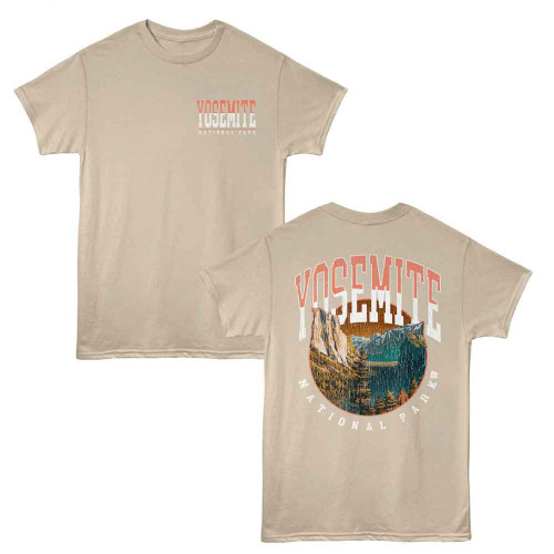 National Parks Yosemite N Park Sand T-Shirt