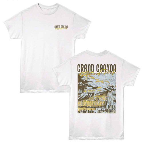 National Parks Grand Canyon Daily Tours White T-Shirt