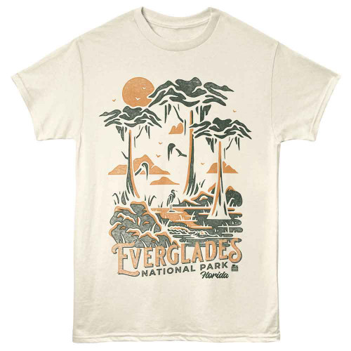 National Parks Everglades Natural T-Shirt