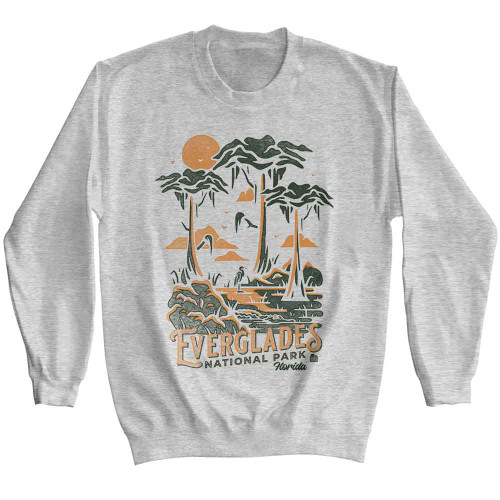 National Parks Everglades Sport Gray Sweatshirt
