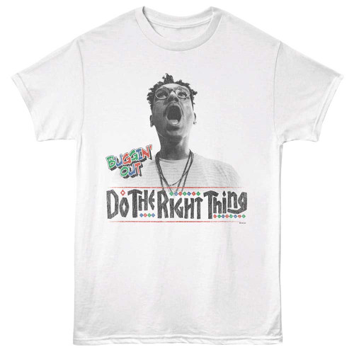 Do The Right Thing Buggin Out White T-Shirt