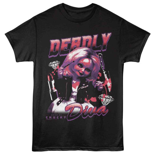 Chucky Child's Play Deadly DNA Black T-Shirt