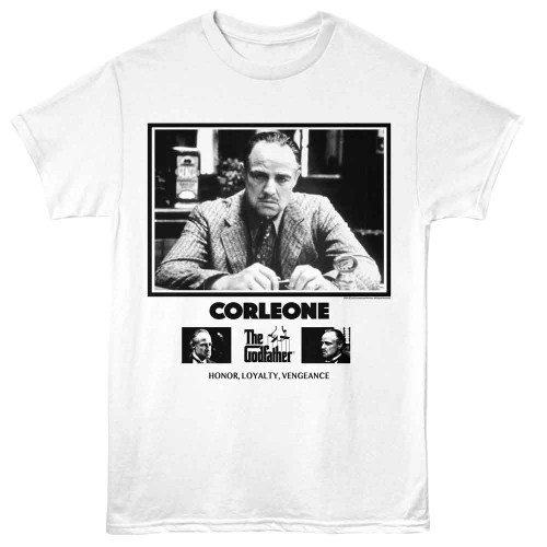 The Godfather Corleone HLV White T-Shirt