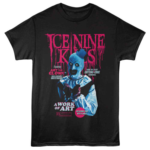 Ice Nine Kills Terrifier Cutting Edge Black T-Shirt