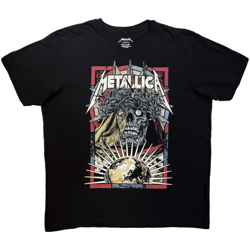 Metallica Unisex T-Shirt Conquest (Black)