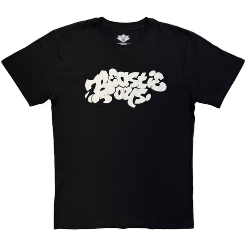 Beastie Boys Unisex T-Shirt Tag Logo Mono (Black)
