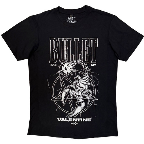 Bullet For My Valentine Unisex Premium Carbon T-Shirt Bullet (Black)