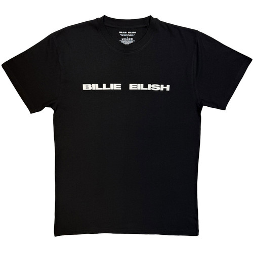 Billie Eilish Unisex T-Shirt Logo Mono (Black)
