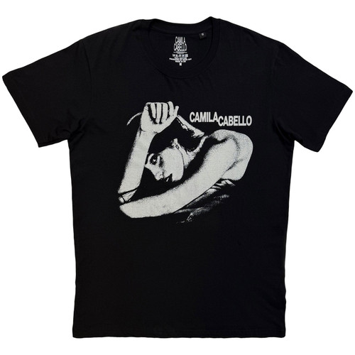 Camila Cabello Unisex T-Shirt Logo & Pose (Black)