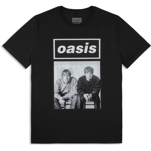 Oasis Unisex T-Shirt Collage Live '25 World Tour (Black) (Back