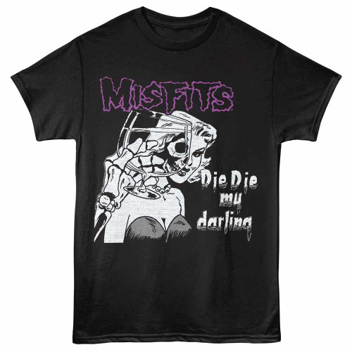 Misfits Die Die Black T-Shirt