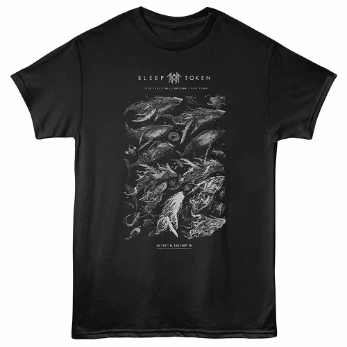 Sleep Token Sealife Black T-Shirt