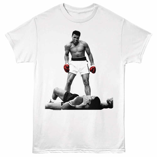 Muhammad Ali Stand White T-Shirt