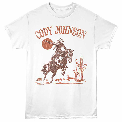 Cody Johnson Cowboy White T-Shirt