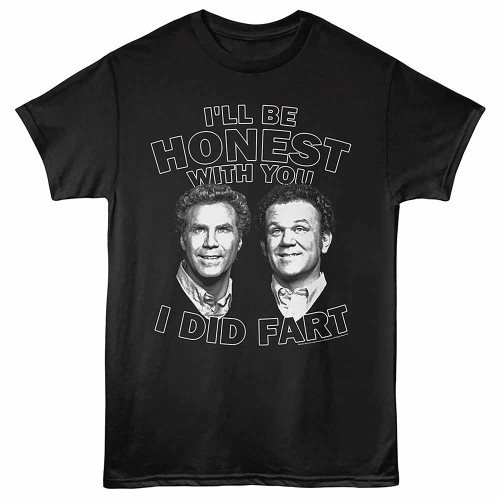 Step Brothers Step Bros Honest Fart Black T-Shirt