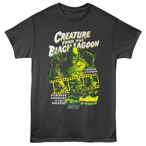 Universal Monsters Black Lagoon Reel Smoke T-Shirt