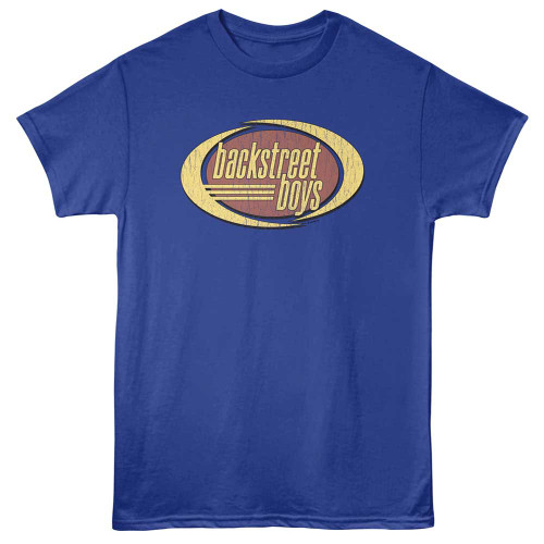 Backstreet Boys Vintage Logo Royal T-Shirt