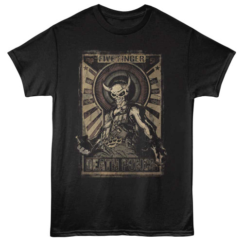 Five Finger Death Punch Merc Black T-Shirt