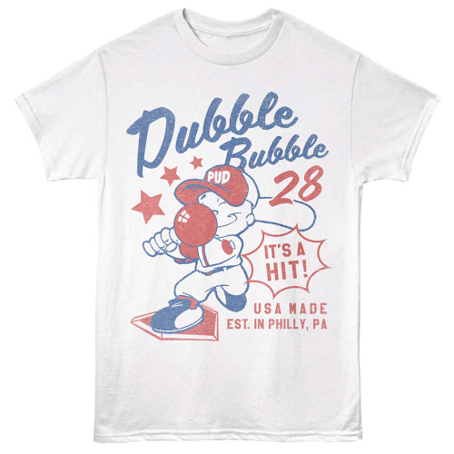 Tootsie Roll Dubble Bubble Its A Hit White T-Shirt