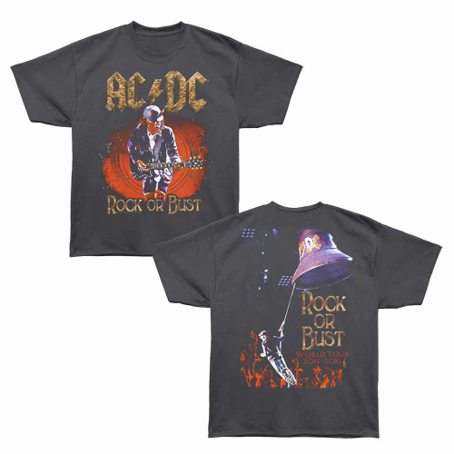 AC/DC Rock or Bust Smoke Bronx Oversized T-Shirt