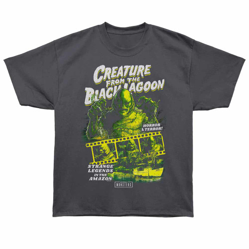 Universal Monsters Black Lagoon Reel Smoke Bronx Oversized T-Shirt