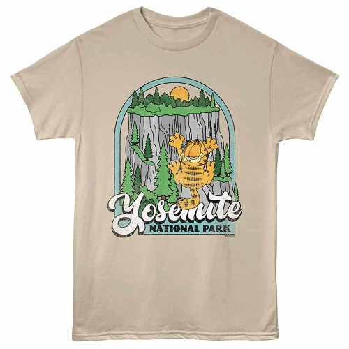 Garfield Yosemite Climb Sand T-Shirt