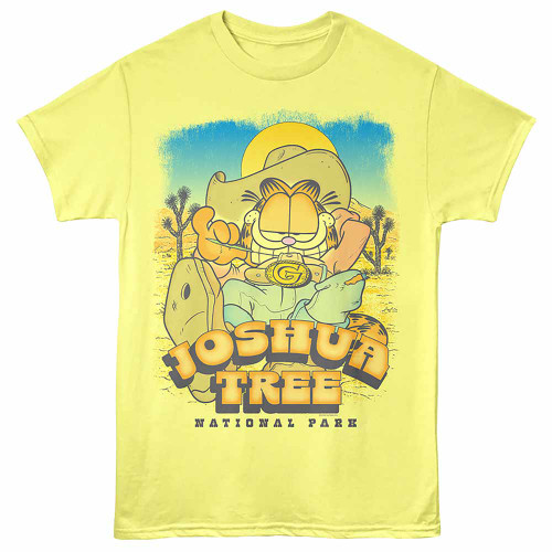 Garfield Joshua Tree Yellow Heather T-Shirt